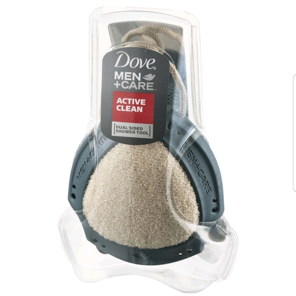 Dove Men+Care Dual Sided Shower Tool - NEW - Picture 3 of 6